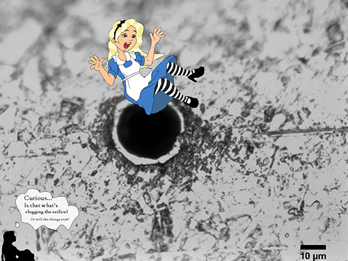 The Vibrating Orifice Aerosol Generator is Clogged