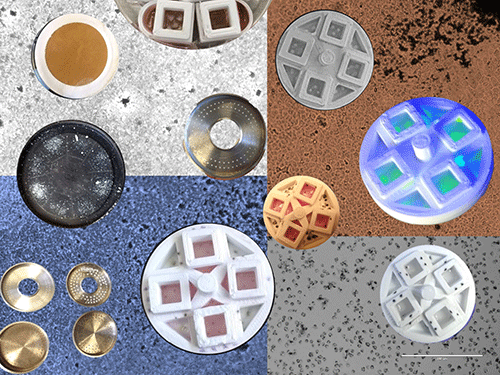 Particle Deposition Collage