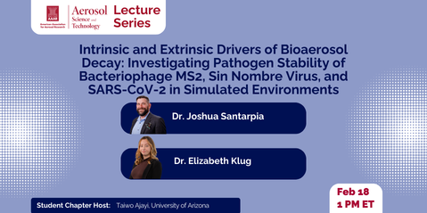 Intrinsic and Extrinsic Drivers of Bioaerosol Decay